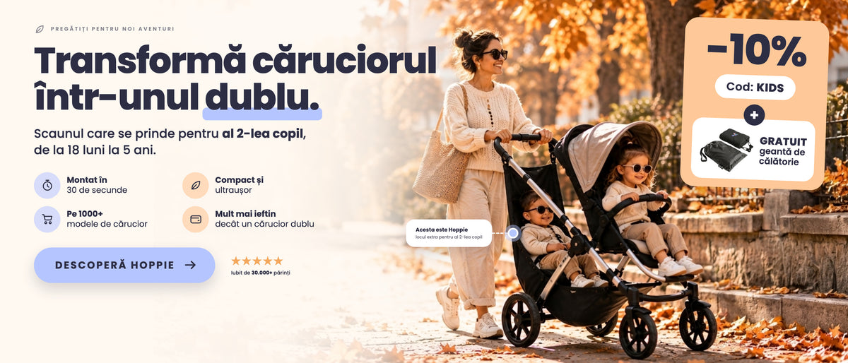 Hoppie, the clip-on seat for your second child