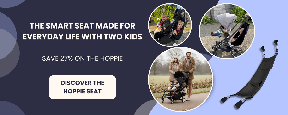 Hoppie – The Smart Extra Seat for Toddlers & Strollers