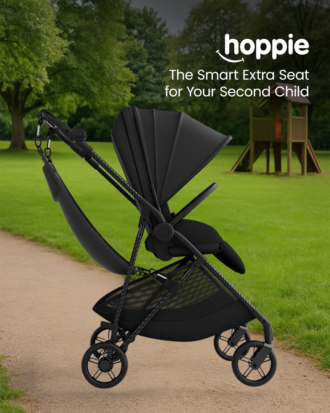 Hoppie – Le siège supplémentaire intelligent pour votre deuxième enfant