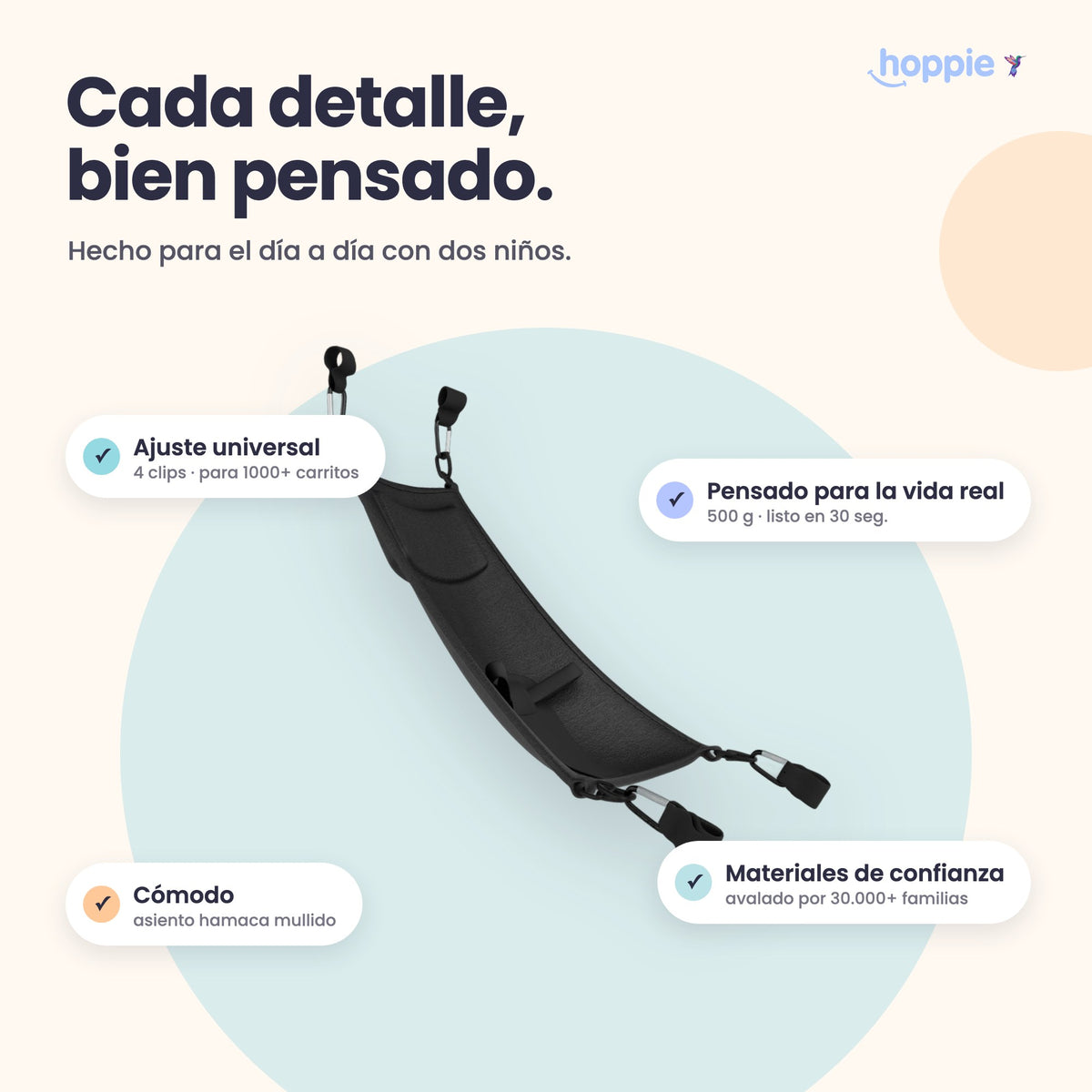 Hoppie – Cada detalle, bien pensado. Hecho para el día a día con dos niños.